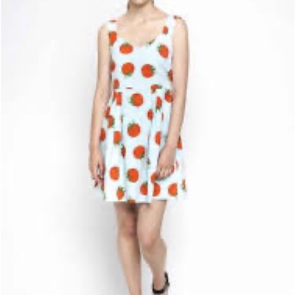 SOLD 🍅 Light blue mini dress Compania Fantastica size XS. Left side zipper. - Picture 9 of 11